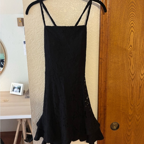 Dear Moon Dresses & Skirts - Elegant Black Lace Mini Dress